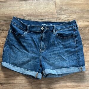 Old Navy Women's Blue Denim Shorts